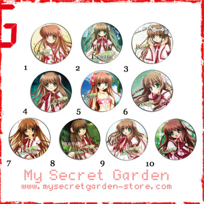 Rewrite リライト Kanbe Kotori Anime Pinback Button Badge Set ( or Hair Ties / 4.4 cm Badge / Magnet / Keychain Set )